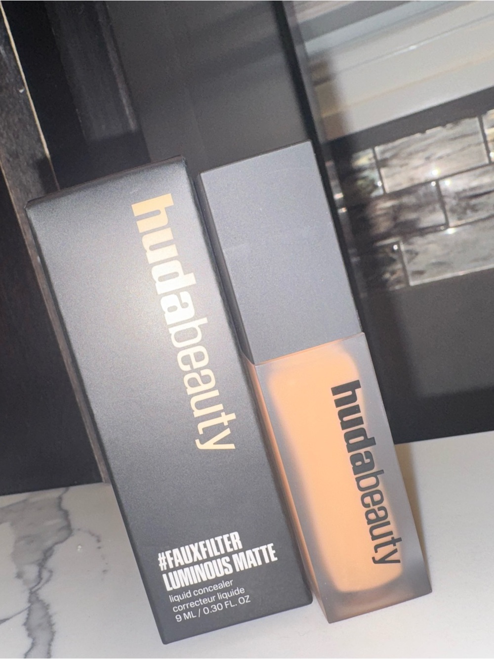 Huda Beauty #FauxFilter Luminous Matte Concealer – Caramel Corn 5.1N